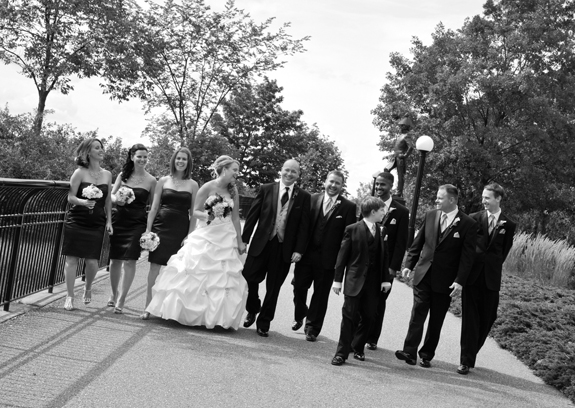 ottawa wedding bridal party, major hill park