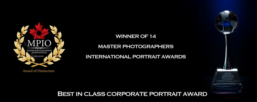 Ottawa business portrait - Award of distinction - Master portrait photographer
